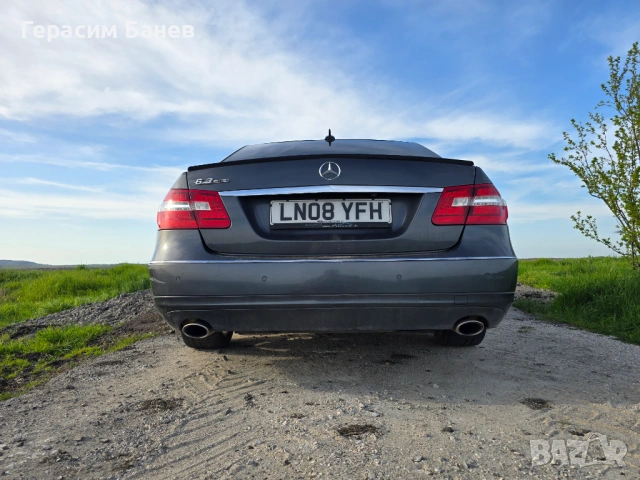 Задна броня със стойки за дистроници OEM MERCEDES W212 E 350 CDI 4MATIC OM642 2011, снимка 2 - Части - 54665541