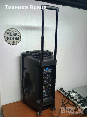 15 инчова караоке колона E-Lektron PRO SERIES. Перфектна. , снимка 11 - Тонколони - 55166096