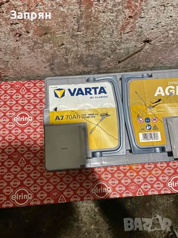 Нов акумулатор Varta/Варта AGM/АГМ 70 амп/ч с гаранция, снимка 6 - Аксесоари и консумативи - 55697188
