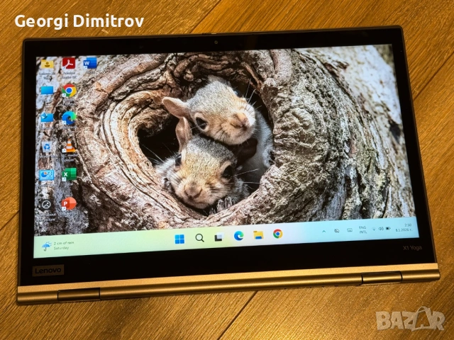 Lenovo Thinkpad X1 Yoga 3rd gen I7-8550U/16RAM/512SSD/UHD/Full HD тъч, снимка 7 - Лаптопи за работа - 54690427