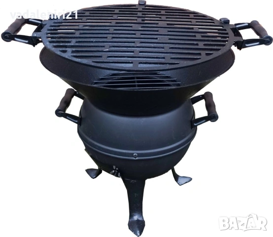 Барбекю тип барел Kaufland grillfass barrel barbecue, снимка 2 - Барбекюта - 55225120