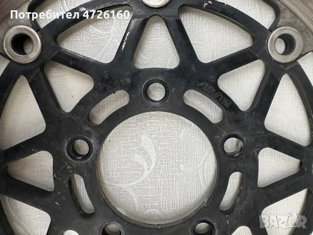 Спирачни дискове (предни) Suzuki GSXR 1000 k3 k4, снимка 3 - Части - 54486360