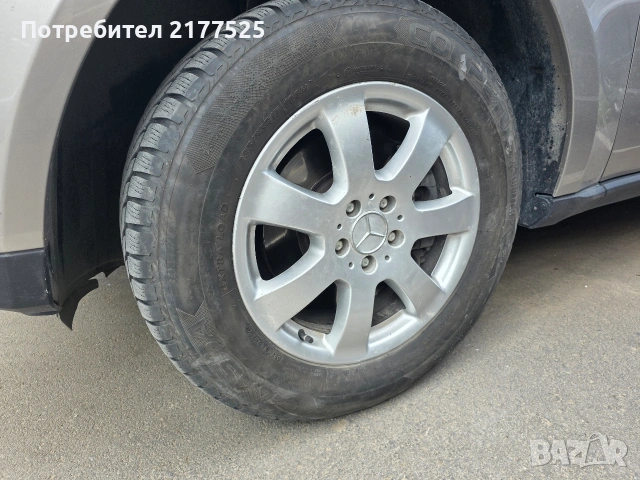 Оригинални джанти Mercedes ML W164 17” , снимка 2 - Гуми и джанти - 54548191