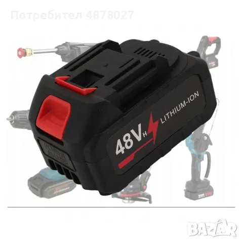 Универсална 6000 mAh батерия - подходяща за акумулаторни инструменти, снимка 11 - Аксесоари и консумативи - 55680311