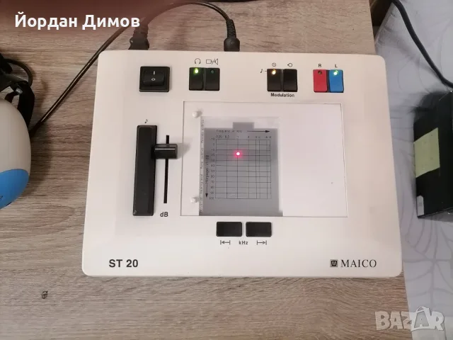 Аудиометър MAICO ST 20, снимка 2 - Уреди за диагностика - 55296838