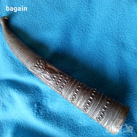 Сребърна кания, кама, ханджар, ятаган., снимка 2 - Антикварни и старинни предмети - 55278018