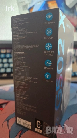 НОВА Logitech G502 X Lighspeed, снимка 12 - Клавиатури и мишки - 54823676