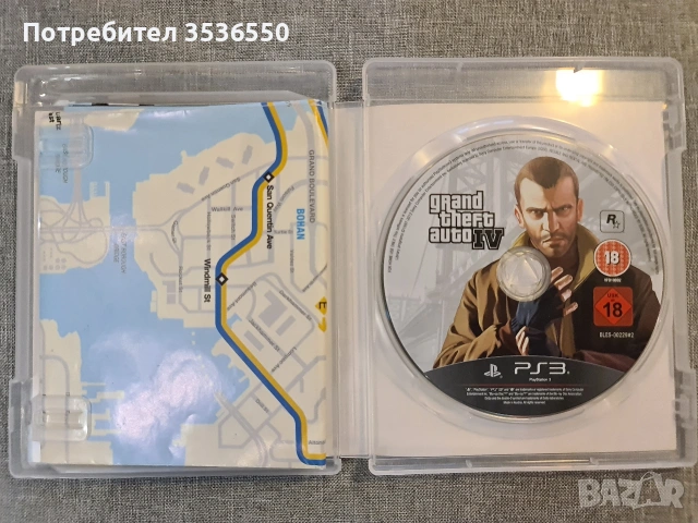 Grand Theft Auto IV (GTA 4) Playstation 3 (PS3), снимка 3 - Игри за PlayStation - 54314733