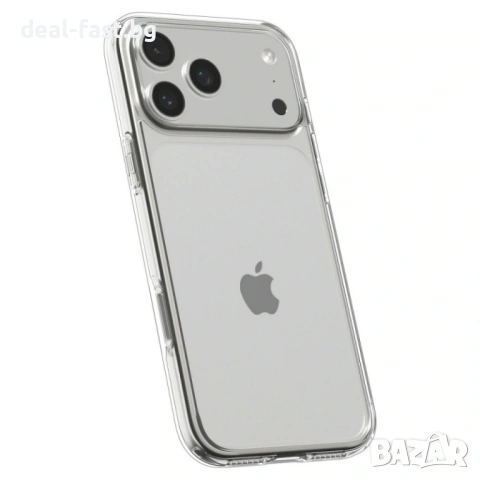 Твърд калъф Spigen Ultra Hybrid за Apple iPhone 17 Pro Max / Кристално прозрачен / ACS10278 /, снимка 3 - Калъфи, кейсове - 54415861