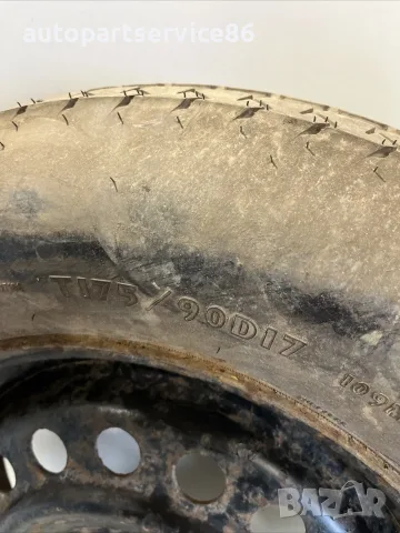 Резервно колело 175/90/17 за Dodge Nitro 3.7 SXT (2010) 04656401AB, снимка 2 - Части - 55313685