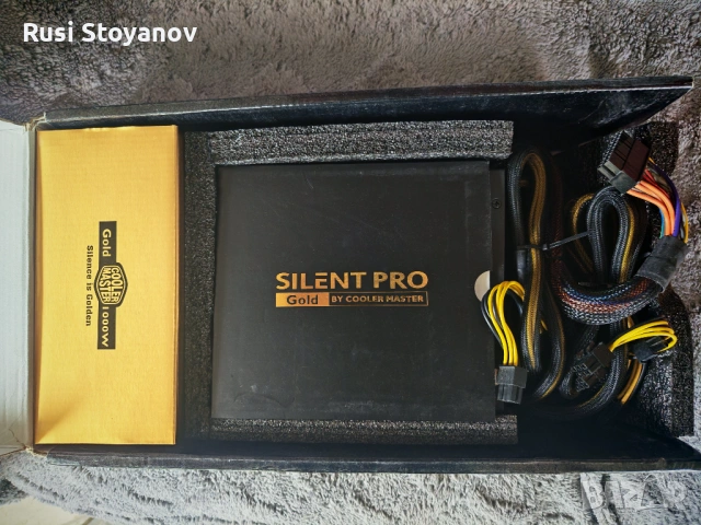 Cooler Master Silent Pro Gold 1000W - RS-A00-80GA-D3, снимка 6 - Захранвания и кутии - 54726118