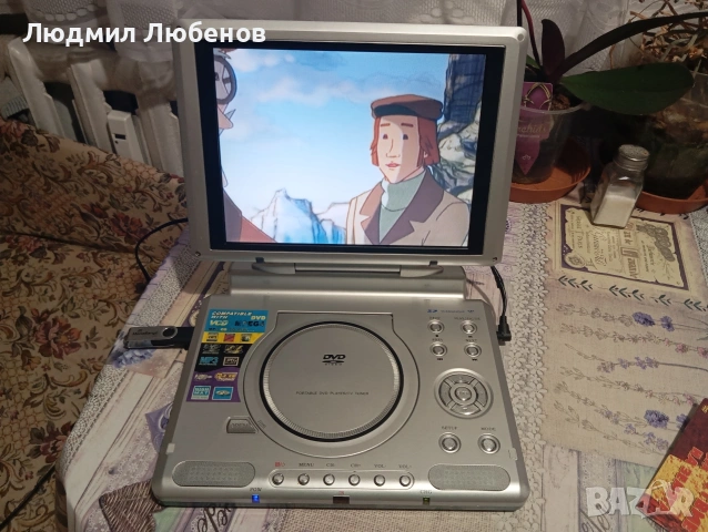 dvd видео с екран