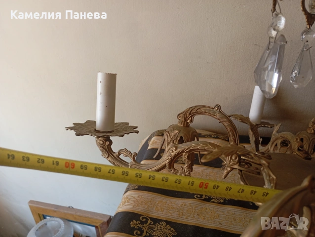 Винтидж полилей, снимка 6 - Полилеи - 55044727