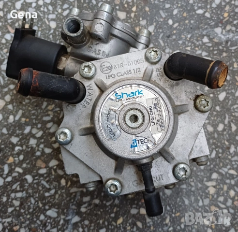 Изпарител Shark 1200, датчик за налягане LandiRenzo и инжектори Valtek за LPG /ГАЗ/