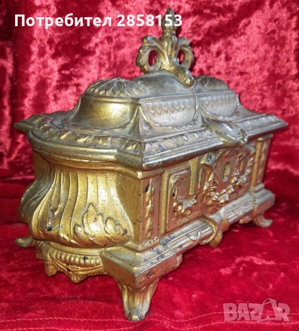 Старинна кутия за бижута стил Луй XV, снимка 6 - Антикварни и старинни предмети - 54537819