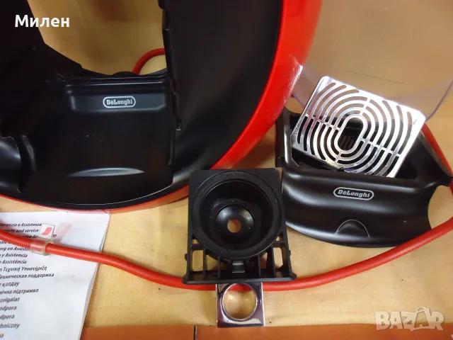 Кафемашина с гаранция 1 година Automat NESCAFÉ® система Dolce Gusto Delonghi Circolo.Red, снимка 2 - Кафемашини - 55644791