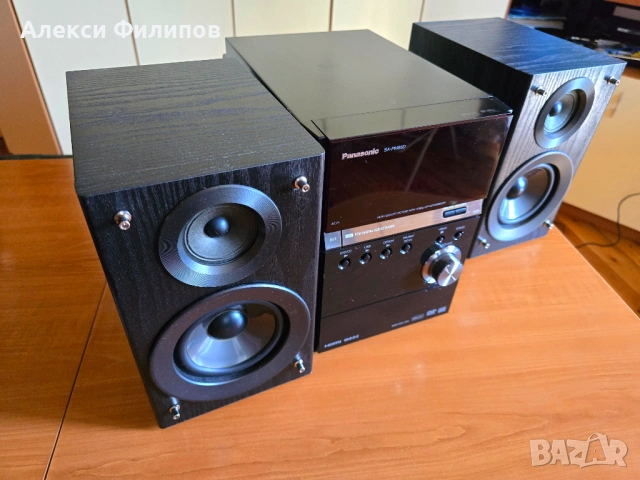 Микро DVD система Panasonic SC-PM86D 160W /USB/AUX/RDS/D-Bass/HDMI, снимка 12 - Аудиосистеми - 54938137