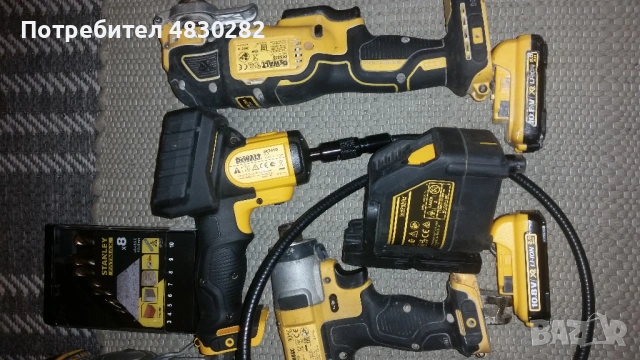 DeWalt 18V Акумулаторни, снимка 7 - Други инструменти - 54697628