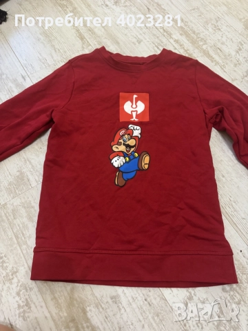 Чисто нов суичър на Super Mario