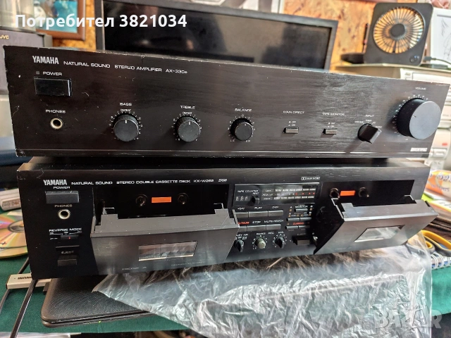 Продавам усилвател Yamaha ax-330e, снимка 5 - Ресийвъри, усилватели, смесителни пултове - 54993263