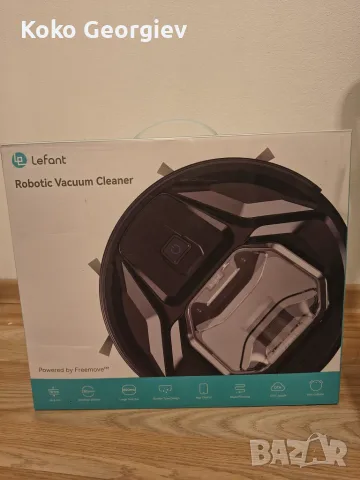 Lefant Robot Vacuum Cleaner – робот прахосмукачка, НЕИЗПОЛЗВАНА, пълен комплект, снимка 8 - Прахосмукачки - 55639301