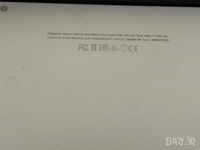 Apple MacBook Air A1466 - i5 за части, снимка 7 - Лаптопи за дома - 54811064