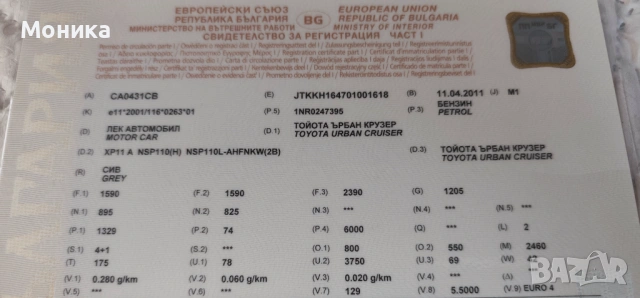 Toyota Urban Cruiser , снимка 17 - Автомобили и джипове - 54637035