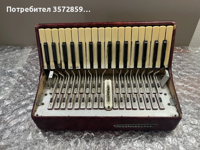 Корпус с клавиатура за акордеон Weltmeister Stella 48/60/80 баса