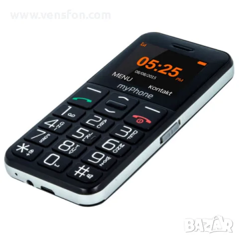  myPhone Halo Easy Мобилен телефон за възрастни /черен/, снимка 2 - Други - 55691853