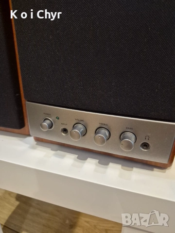 Активни стерео високоговорители тонколони Genius SP-HF1250X, снимка 2 - Ресийвъри, усилватели, смесителни пултове - 54684005