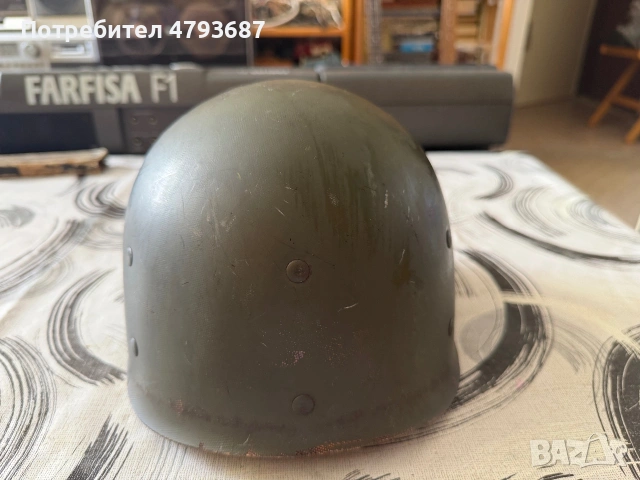 Стара бакелитена каска, снимка 3 - Антикварни и старинни предмети - 54980541