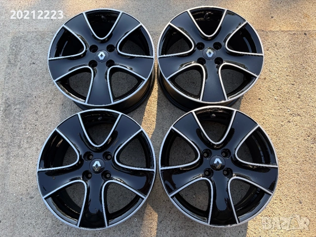 4 броя алуминиеви джанти за Renault Clio,Zoe 16, снимка 4 - Гуми и джанти - 54775561