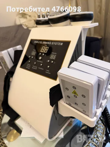Продавам професионален апарат KIM 8 Slimming System 8-в-1., снимка 10 - Козметика за тяло - 55671712