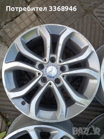 ОРИГИНАЛНИ ДЖАНТИ МЕРЦЕДЕС Ц КЛАСА 17" 5Х112 MERCEDES W205 C Class 5x112, снимка 10 - Гуми и джанти - 54544225