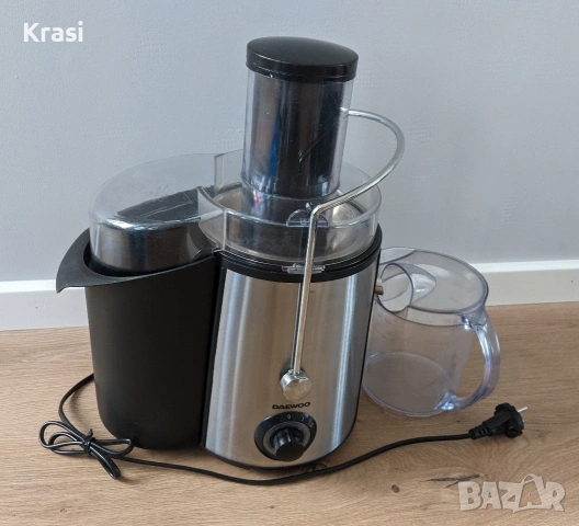 Сокоизстисквачка за плодове и зеленчуци Daewoo DPJ225X, 1000 W, 2 скорости
