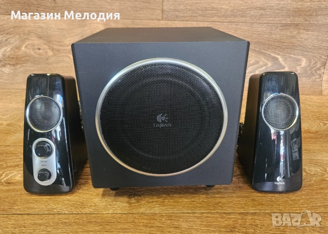 Компютърни колони Logitech Z523 2.1 Мощна аудио система с 360-градусов звук. , снимка 5 - Тонколони - 54192766