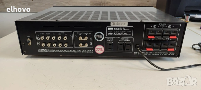 Стерео усилвател Sansui AU-317, снимка 10 - Ресийвъри, усилватели, смесителни пултове - 55218273