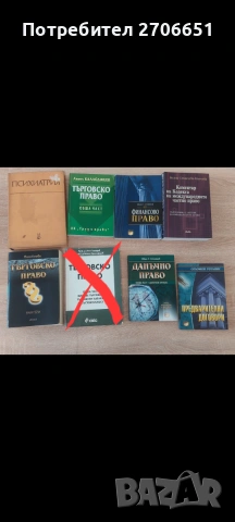 Учебници по право, снимка 2 - Учебници, учебни тетрадки - 54940120