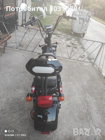 Продавам електрически скутер Harley 1500W, снимка 5 - Мотоциклети и мототехника - 55063661