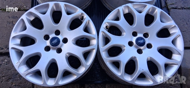 4бр ляти джанти 7J17 ЕТ50. 5x108. OEM BM5J-1007-AA. Свалени са от Ford Fokus...., снимка 10 - Гуми и джанти - 53979100