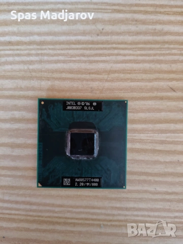 Двуядрен процесор за лаптоп Intel Pentium T4400 2.2 GHz, снимка 2 - Части за лаптопи - 54839255