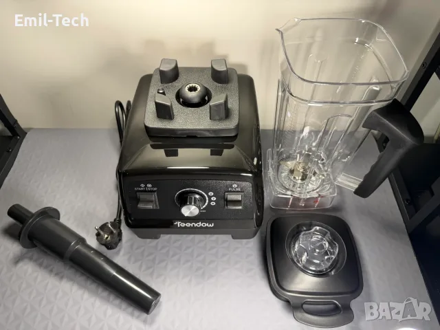 Teendow блендер 1600W 2L | 28 000 об./мин., 6 остриета, снимка 9 - Блендери - 55637436