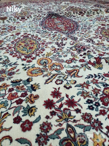 Голям персийски килим 340х250 см., снимка 3 - Килими - 54918550