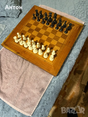Стар шах и табла.10., снимка 5 - Шах и табла - 54496032