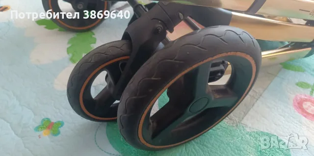 Количка Chipolino неон 3в1, снимка 5 - Детски колички - 55492129
