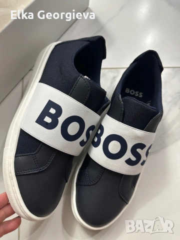 Оригинални спортно-елегантни обувки BOSS, снимка 5 - Детски обувки - 55063572