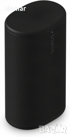 Sonos представя Play, мощен, преносим Bluetooth високоговорител, черен