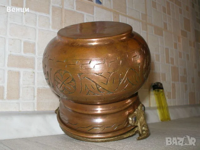 Медно Менче Котле, снимка 10 - Антикварни и старинни предмети - 55403755