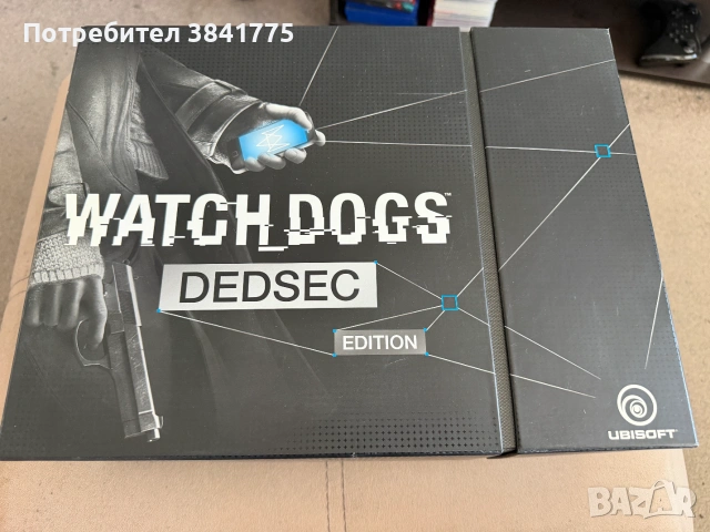 Watch Dogs DedSec Edition Collectors за PlayStation 4 като ново, снимка 9 - Игри за PlayStation - 55092376