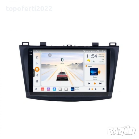 Мултимедия за Mazda 3 (2009-2013) Навигация CarPlay Android Auto + Подарък Камера, снимка 2 - Аксесоари и консумативи - 55025513